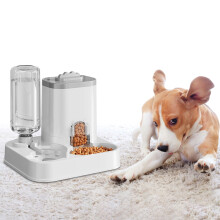 2-in-1 Automatic Pet Feeder & Water Dispenser (23.5x20x19cm), 1–10L, for Dog/Cat, Indoor/Outdoor — Compatible with standard power adapters