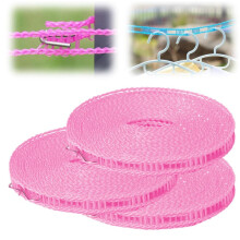 Windproof Non-Slip Retractable Clothesline - Portable Travel Clothes Line for Indoor Outdoor