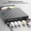 USB Type C External CD DVD RW Optical Drive Portable Player Burner Reader Multi-Function Drive 4