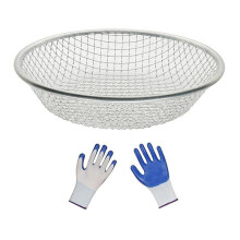 Stainless Steel Soil Compost Sieve for Capturing Soil Rocks & Sawdust Gardening Sand Compost Sieve Sandstone Sieve 10mm