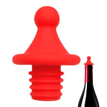 Silikon-Weinflaschenverschlüsse – luftdicht, frischhaltend, kompatibel mit Standard-Weinflaschen, für Zuhause, Outdoor, Strand und Partys