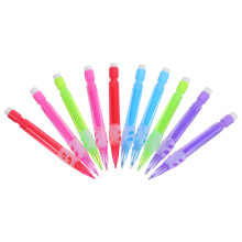 10pcs Mini Mechanical Pencils 0.7mm Automatic Pencils with Built in Eraser Compact Lightweight for