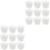 120Pièces Caissettes Cupcakes Blanches Design Creux Usage Varié 3