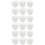 120Pièces Caissettes Cupcakes Blanches Design Creux Usage Varié 5