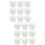 120Pièces Caissettes Cupcakes Blanches Design Creux Usage Varié 7