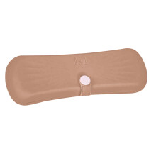 Porte-pinceaux de maquillage en silicone portable (1 pièce)
