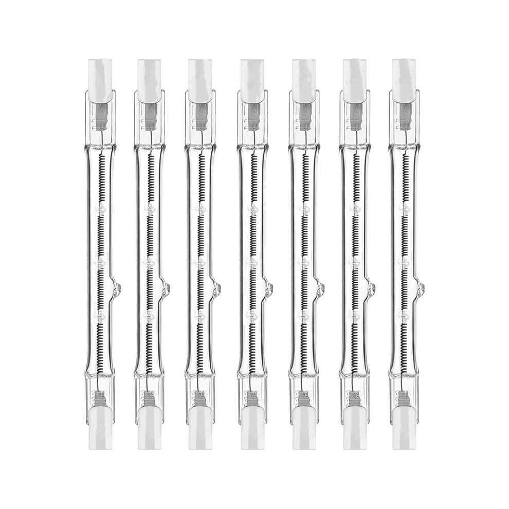 R7s Halogen Light Bulbs, 7 Packs R7s Bulb 118Mm Dimmable 230V Halogen Bulbs, Tungsten Linear Light Bulb 300W 4712286353683