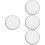 4Pièces Peaux De Tambour Percussion Blanches Pour Usage Domestique 7