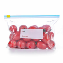 Bolsas Ziplock aptas para alimentos, herméticas y resellables, bolsas reutilizables para congelar, ideales para aperitivos y alimentos secos.