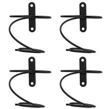 Wall Mounted Wine Racks,Red Wine Bottle Display Holder Metal Hanging Wine Rack Organizer for Beverages/Liquor Bottles