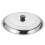 2Pcs Assorted Color Stainless Steel Pan Lids for Home Cookware Use 10