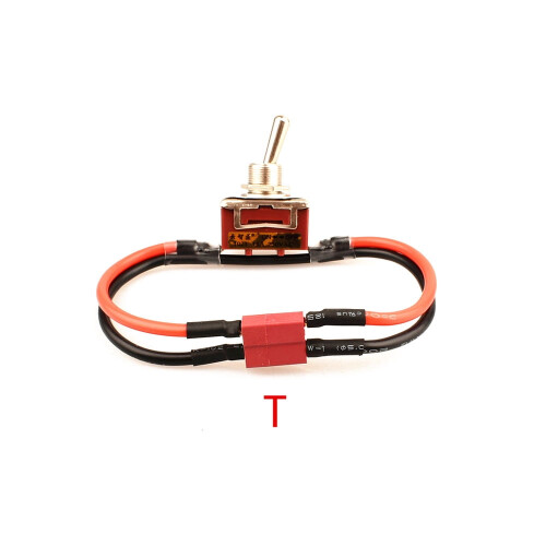 Διακόπτης τροφοδοσίας XT30/XT60/XT90/T-Plug με διακόπτη ON-OFF, προσαρμογέας υψηλού ρεύματος 2