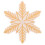 Goldene Snowboard Sticker Selbstklebend 1