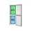 HYE 142L 50/50 Fridge Freezer with Static Cooling 4