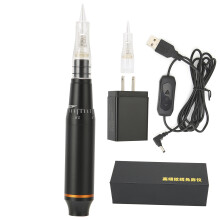Lightweight Tattoo Power Tool Compact Design Non Slip Grip Adjustable Needle Length Wireless Permanent Tattoo Ready Mute Technology Coreless Motor