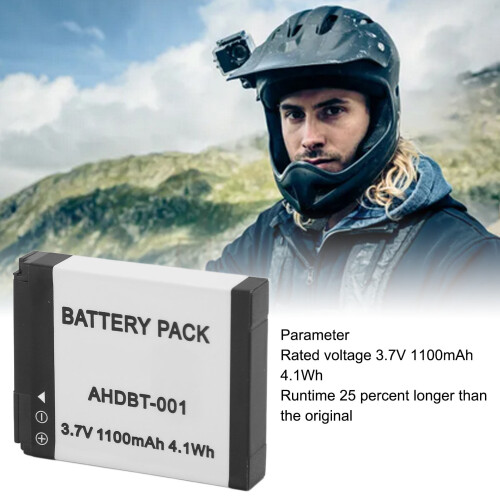 Camera Replacement Battery 3.7V 1100mAh Lithium Ion Rechargeable 2