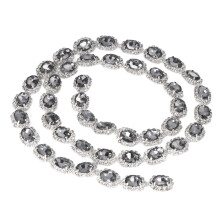 Festive Decoration Crystal Rhinestone Chain Shiny And Durable With Crafts DIY Sewing Decoration, Flexible Sizing Options Stylish Design Easy To Use