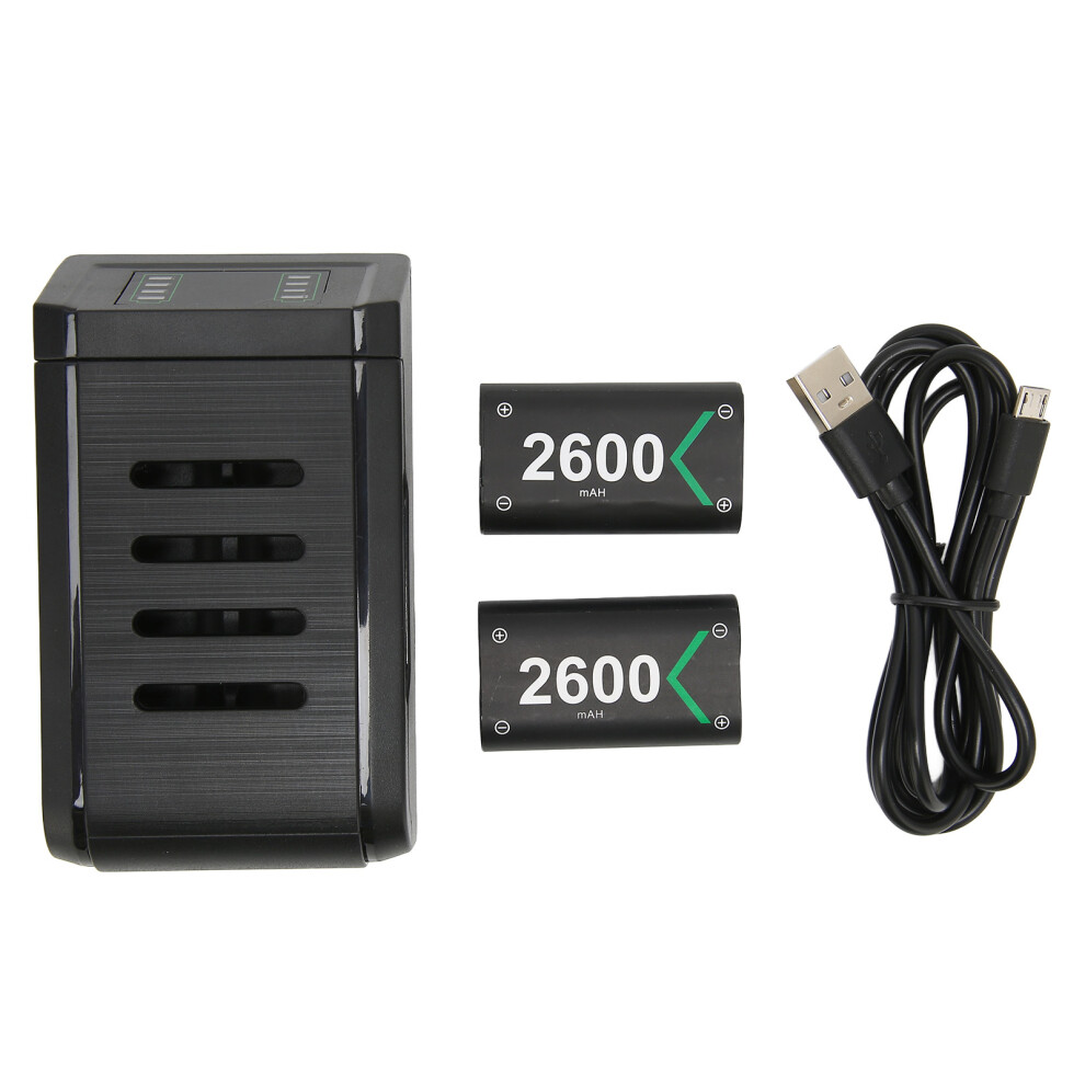 Fast Charging Rechargeable Battery Pack For Xbox Controllers Led Indicator Intelligent Protection Use While Charging Compatibility With Multiple 9175034282621