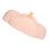 Washable Reusable PVC Mannequin Shoulder Model with Head and Bust Platform 8