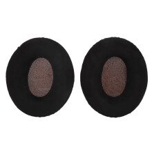 Náhradné vankúšiky do uší pre slúchadlá Sennheiser Premium Velour Fabric, redukcia hluku, pamäťová pena, jednoduchá inštalácia,