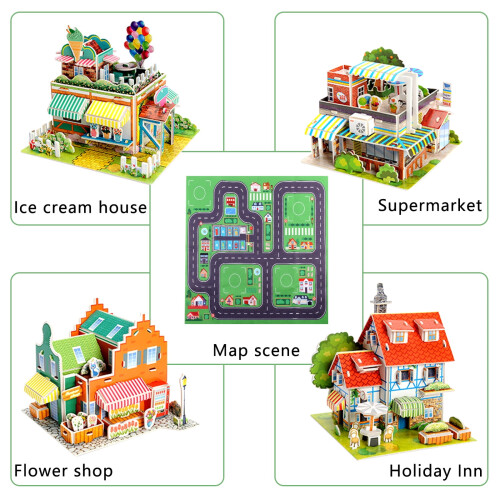 Σετ DIY City Building Tools με 5 Αυτοκινητάκια – Εκπαιδευτικό Σετ Παζλ για Παιδιά 6+ – 1
