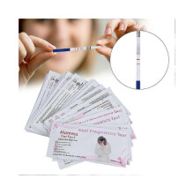 20pcs Pinkwhite Early Pregnancy Test Strip Lh Urine Tester Kit_sys1
