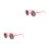 2Stk Klappbare Kinder Sonnenbrillen Pink Modeaccessoire Ac 7