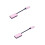 2Pcs 2-in-1 Type Converter Earphone Adapter 7