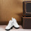 1Paire Bottes PU Blanches Pour Bottes Hautes Miniatures Mode 4