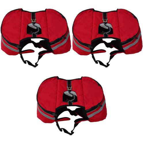 3Pcs Super-Tough Rucksack Harness with Leash Hook for Camping 2