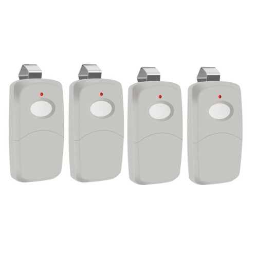 4 Pcs 1 Channel Gate Opener Remote for Multi Code 308911 Linear MCS308911 300MHz Garage Door Opener Remote Control