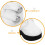 1Paire Bottes PU Blanches Pour Bottes Hautes Miniatures Mode 7