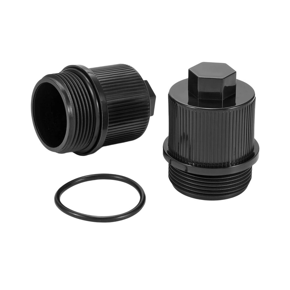 2 Pcs Pool Filter Drain Plug 190030 Cap Assembly Fits Clean & Clear Cartridge Pool Spa Filters 4714078907951