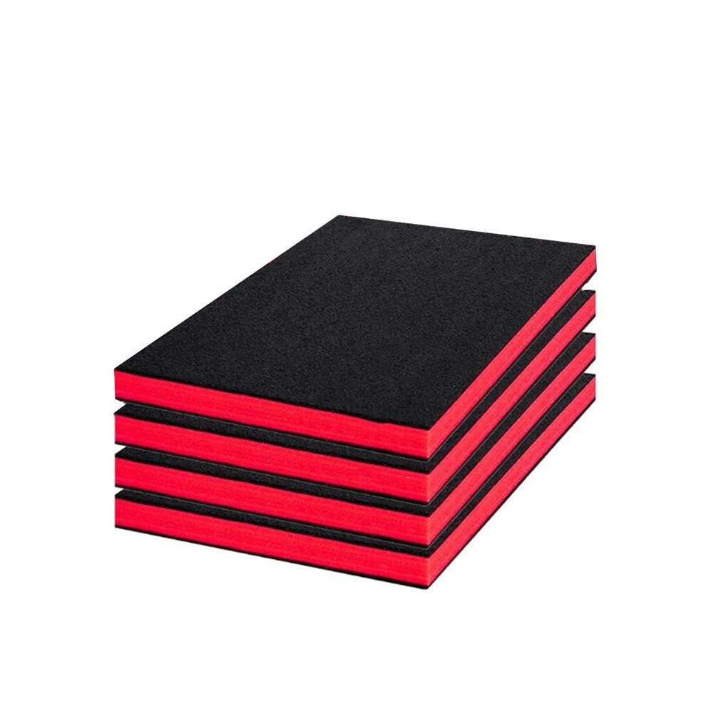 Tool Box Foam 16X12x1.5 Inch 4Pack, Foam Inserts For Cases, Polyethylene Storage Sheets For Toolbox Hard Case 4713977522715