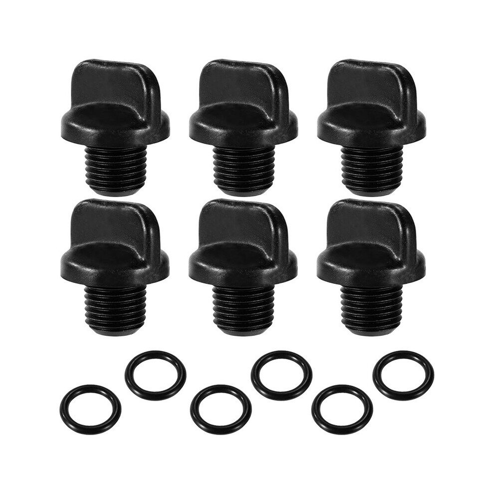 R0446000 Drain Plug & 6 O-Ring Replacement For Jandy & Filter Pumps, Pool Spa Heater Drain Parts 6033652616774