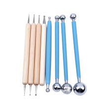 8 Piece Stylus Dotting Tools for Clay Pottery Ceramics Doll Modeling Paper Flowers