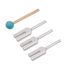 4Pcs/Set Aluminum Alloy Angel Crystal Tuning Fork 4096Hz/4160Hz/4225Hz Tuning Fork