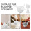 1Ensemble Bol Mélange Silicone Kit Accessoires DIY 9