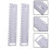 High-Quality Plastic Ruler Set for Sewing & Quilting, 21cm, Compatible with Patchwork Tools 3