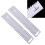 High-Quality Plastic Ruler Set for Sewing & Quilting, 21cm, Compatible with Patchwork Tools 7
