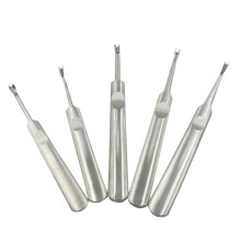 5Pcs U V Shaped Stitching Groover Skiving Beveler Leather Leather DIY Tool Kit