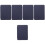 5Pcs Dark Blue Ebook Protective Sleeve E-Reader Cover 5