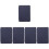 5Pcs Dark Blue Ebook Protective Sleeve E-Reader Cover 6