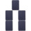 5Pcs Dark Blue Ebook Protective Sleeve E-Reader Cover 7