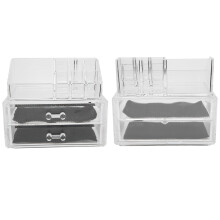 Make-up Organizer Set durchsichtig
