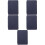 5Pcs Dark Blue Ebook Protective Sleeve E-Reader Cover 8