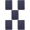 5Pcs Dark Blue Ebook Protective Sleeve E-Reader Cover 9