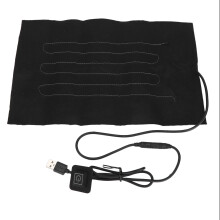 Draagbaar verwarmingskussen voor de buik, waterdichte elektrische doekverwarmer, opvouwbare mat met instelbare temperatuur, comfortabel en slijtvast,