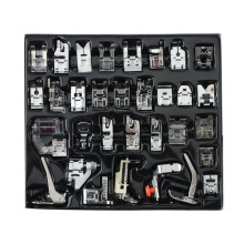 AcessóRios para MáQuinas de Costura 32Pcs Kit de Calcador para Cerzir em Ponto Cego Tricotado Adequado para um Maioria Das Marcas de MáQuinas de