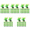 100Pcs Realistic Artificial Aquarium Plants Tank Ornament 4